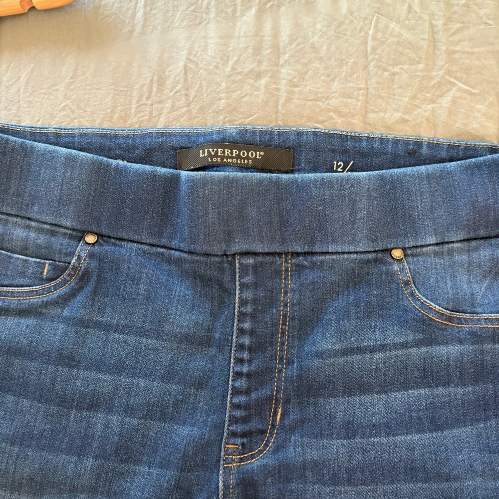 Liverpool The Slim Stretch Pull On Jeans. Size 12/31. - Picture 10 of 12
